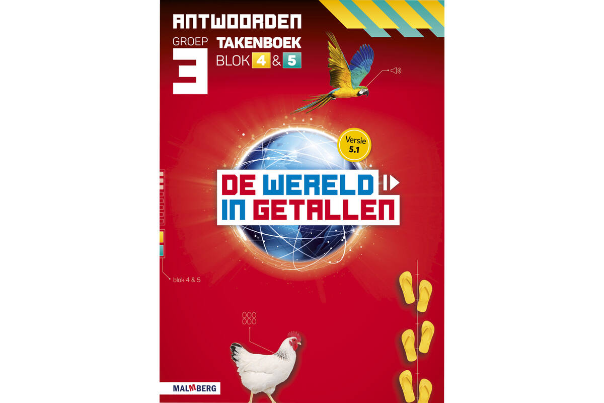 De wereld in getallen 5.1 groep 3 antwoordenboek taken blok 4 en 5
