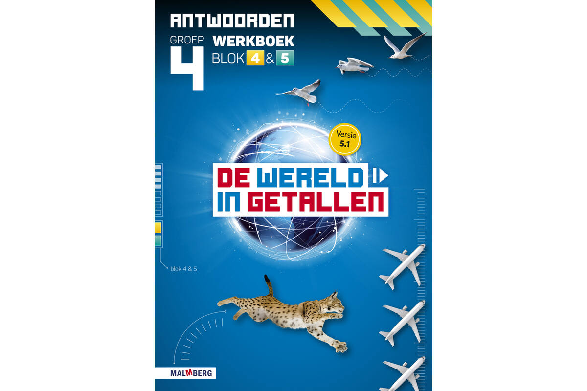 De wereld in getallen 5.1 groep 4 antwoordenboek werkboek blok 4 en 5
