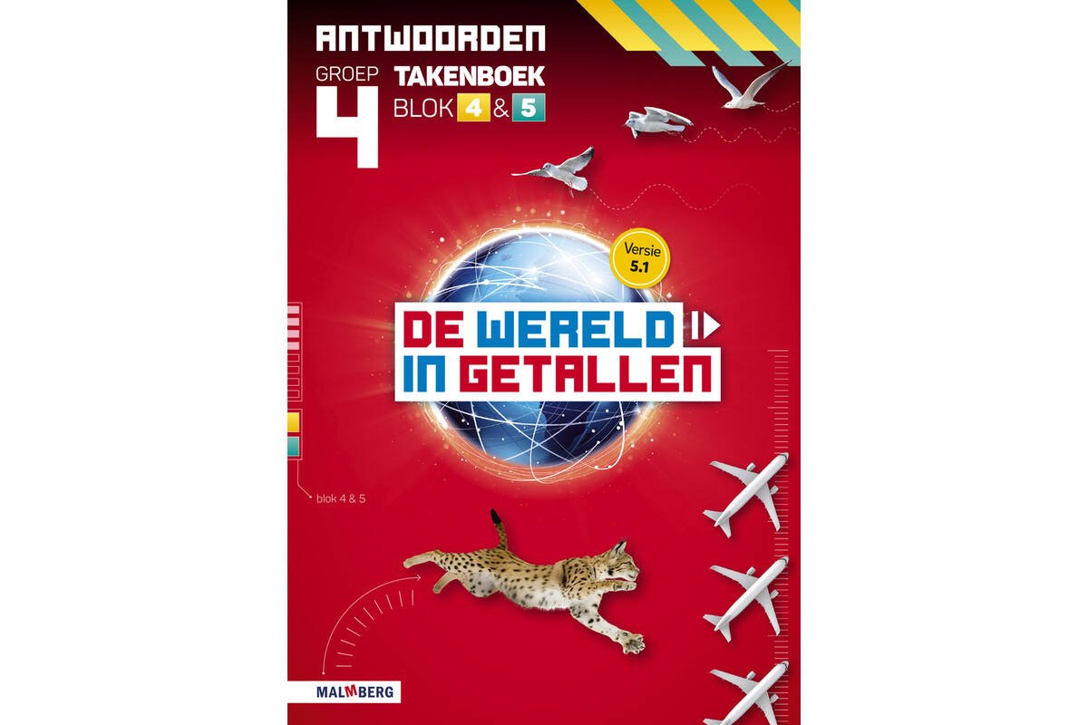 De wereld in getallen 5.1 groep 4 antwoordenboek taken blok 4 en 5