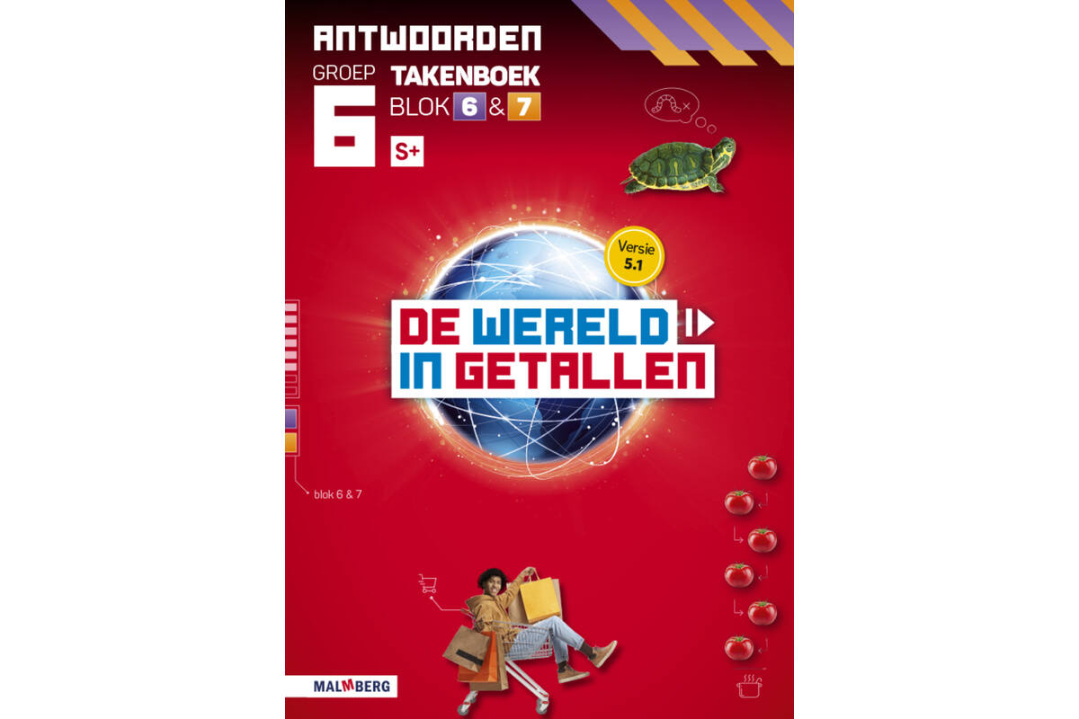 De wereld in getallen 5.1 groep 6 antwoordenboek taken blok 6 en 7 - S+