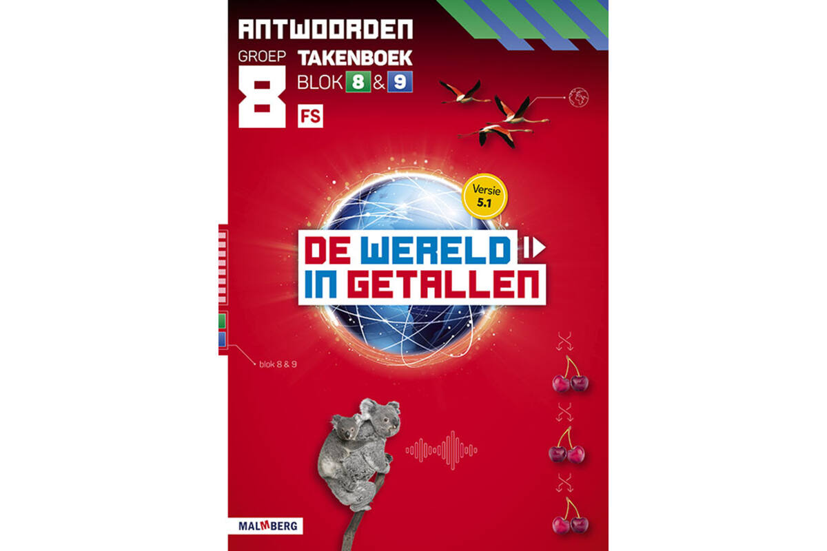 De wereld in getallen 5.1 groep 8 antwoordenboek taken blok 8 en 9 - FS