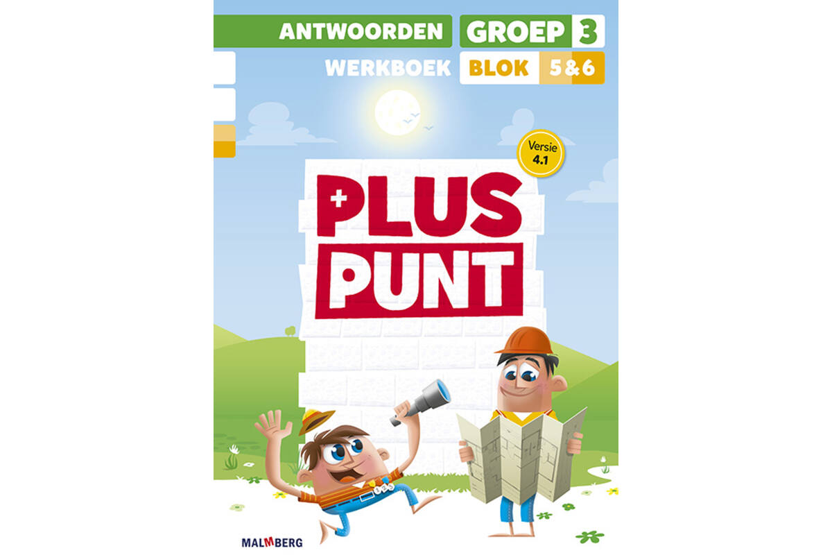 Pluspunt 4.1 groep 3 antwoordenboek werkboek blok 5 en 6