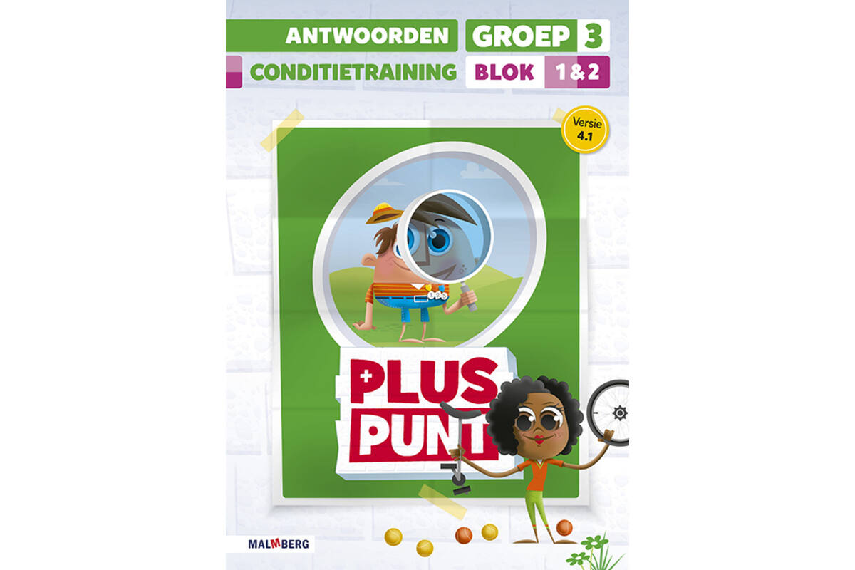 Pluspunt 4.1 groep 3 antwoordenboek conditietrainer blok 1 en 2