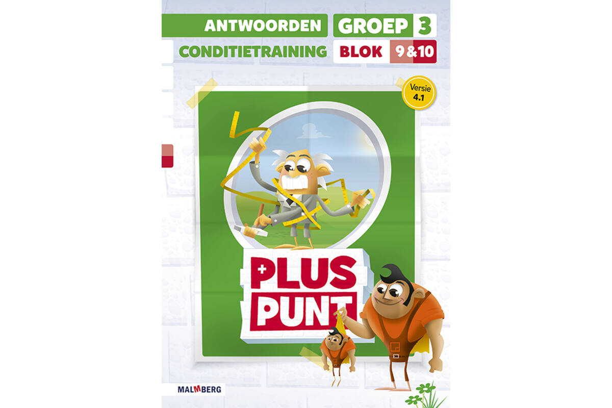 Pluspunt 4.1 groep 3 antwoordenboek conditietrainer blok 9 en 10