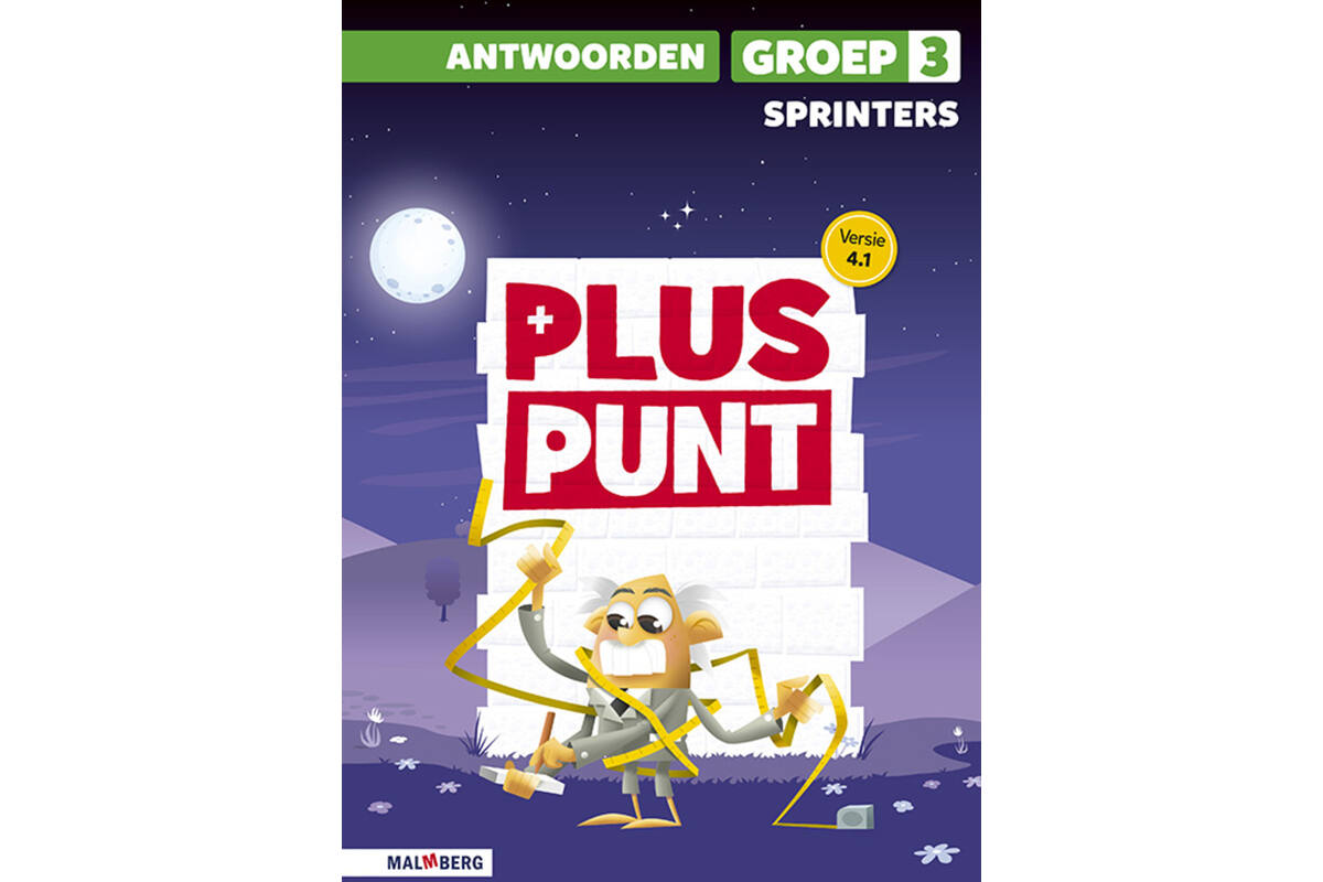 Pluspunt 4.1 groep 3 antwoordenboek Sprinter