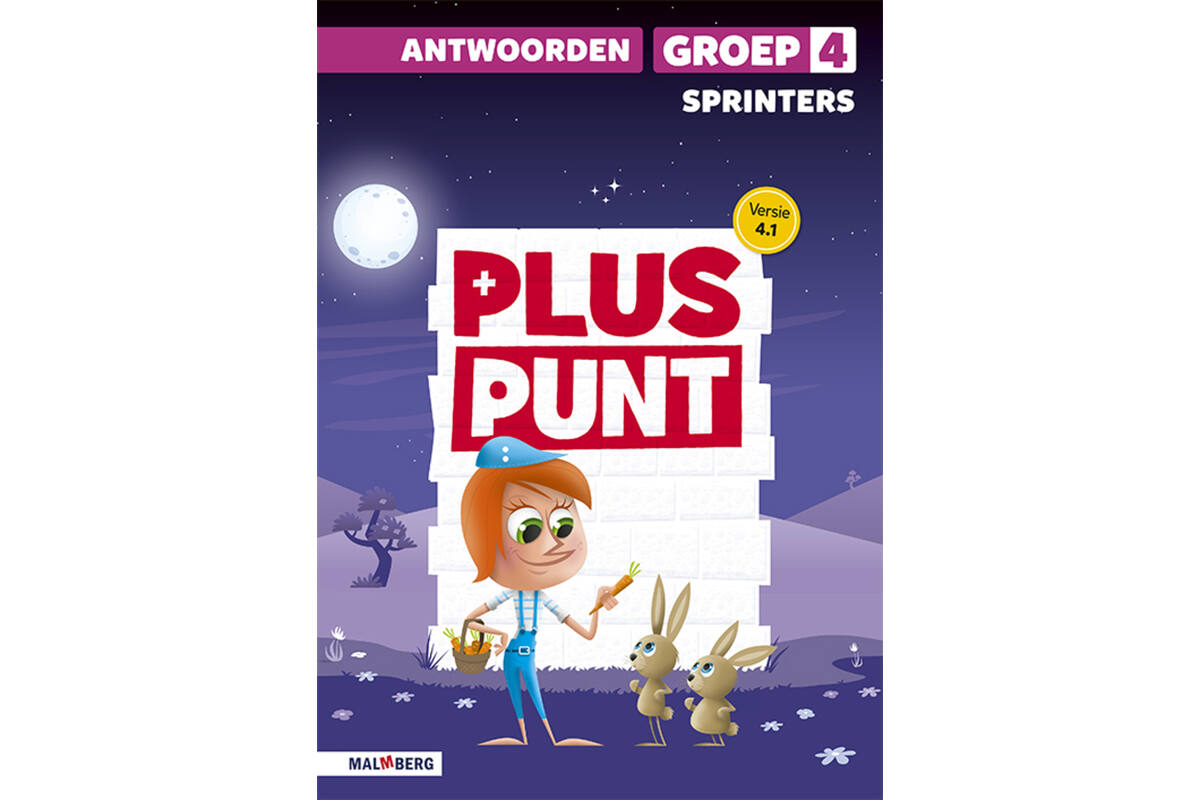 Pluspunt 4.1 groep 4 antwoordenboek Sprinter