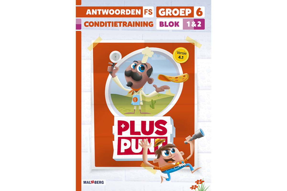 Pluspunt 4.1 groep 6 antwoordenboek conditietrainer blok 1 en 2 - FS