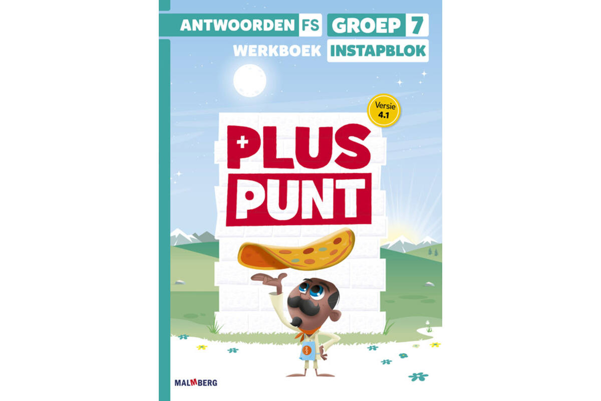 Pluspunt 4.1 groep 7 antwoordenboek werkboek instapblok - FS