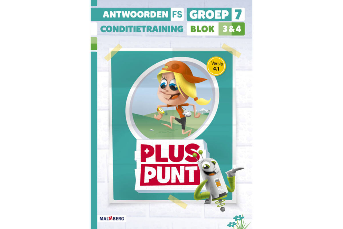 Pluspunt 4.1 groep 7 antwoordenboek conditietrainer blok 3 en 4 - FS