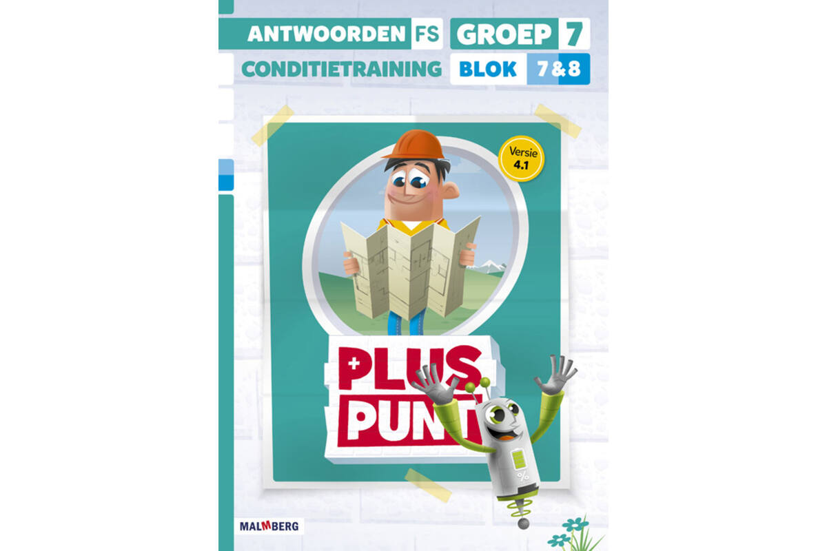 Pluspunt 4.1 groep 7 antwoordenboek conditietrainer blok 7 en 8 - FS