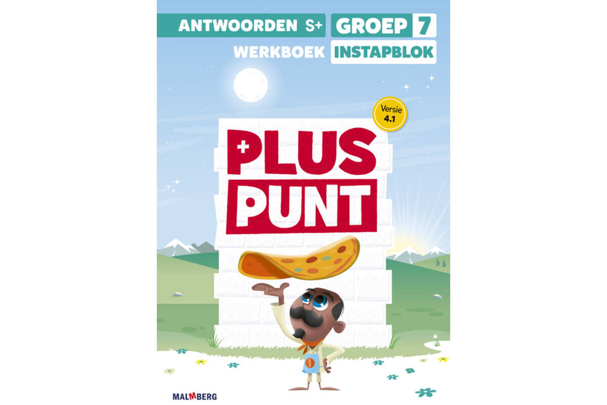 Pluspunt 4.1 groep 7 antwoordenboek werkboek instapblok - S+