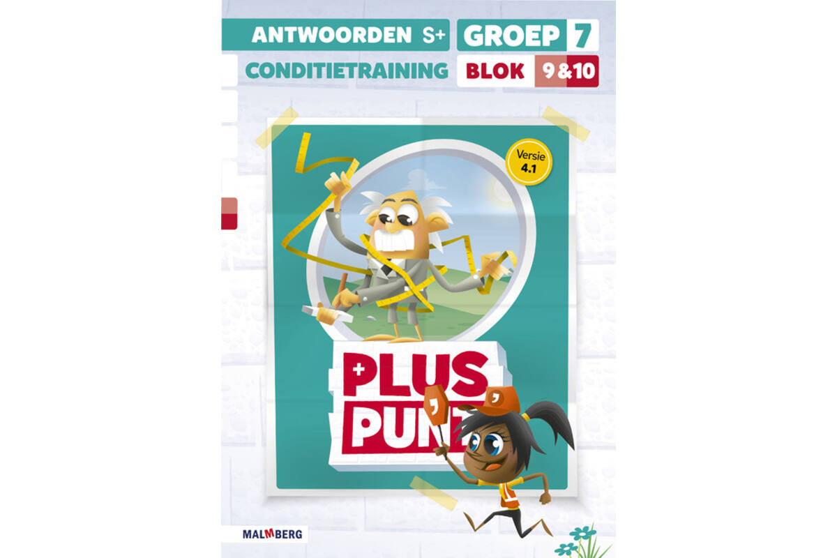 Pluspunt 4.1 groep 7 antwoordenboek conditietrainer blok 9 en 10 - S+