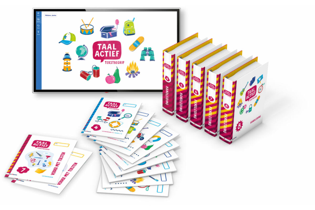 Taal Actief 5 Tekstbegrip Leerpakket groep 7