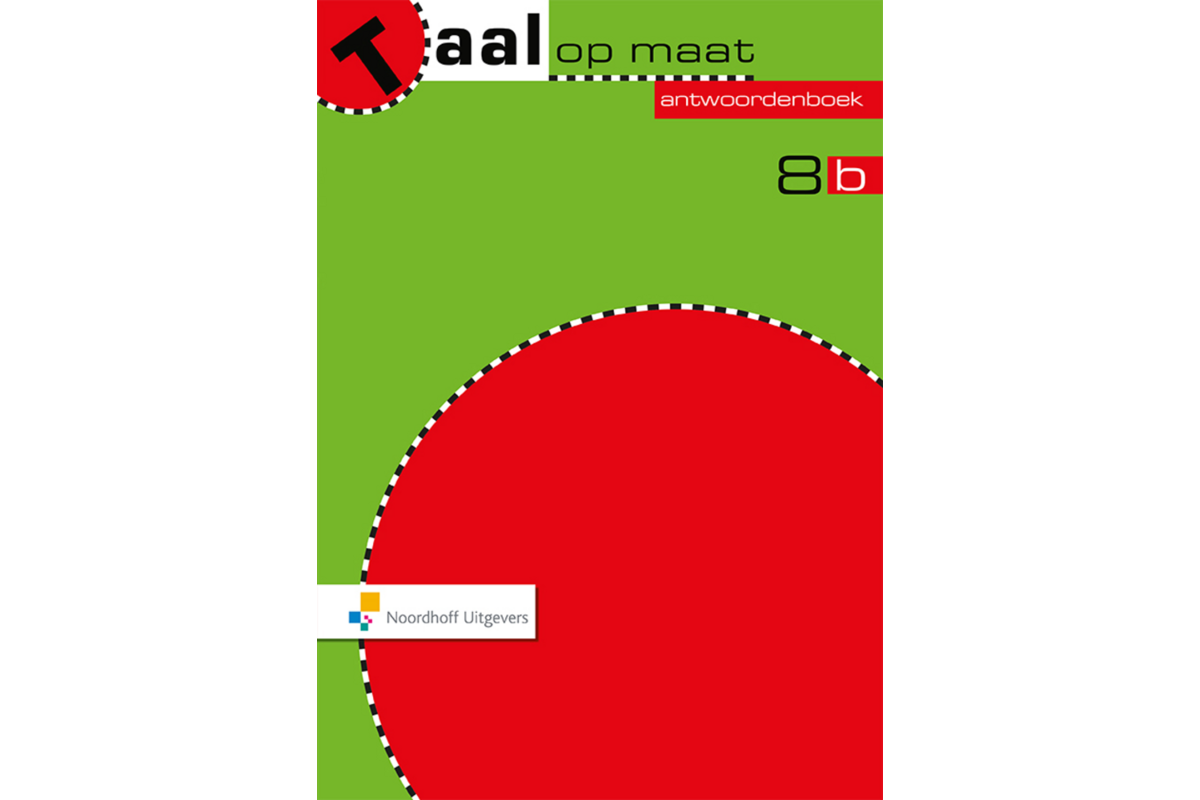 Taal op maat 2 groep 8 antwoordenboek 8B