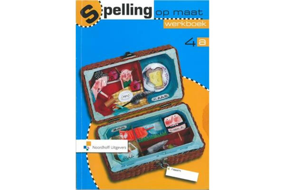 Spelling op maat 2 groep 4 werkboek 4A (5 stuks)