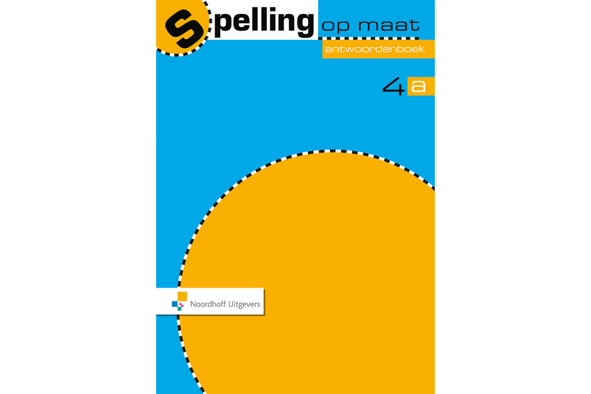 Spelling op maat 2 groep 4 antwoordenboek 4A