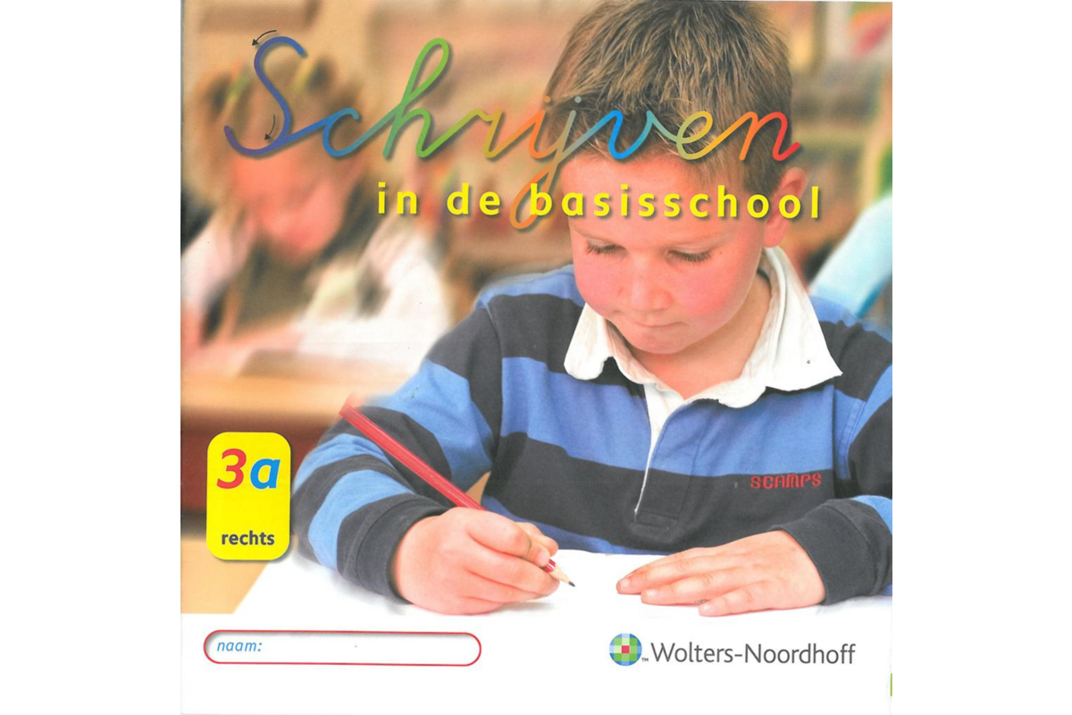 Schrijven basisschool 3 groep 3 schrift 3A-RH (5 stuks)