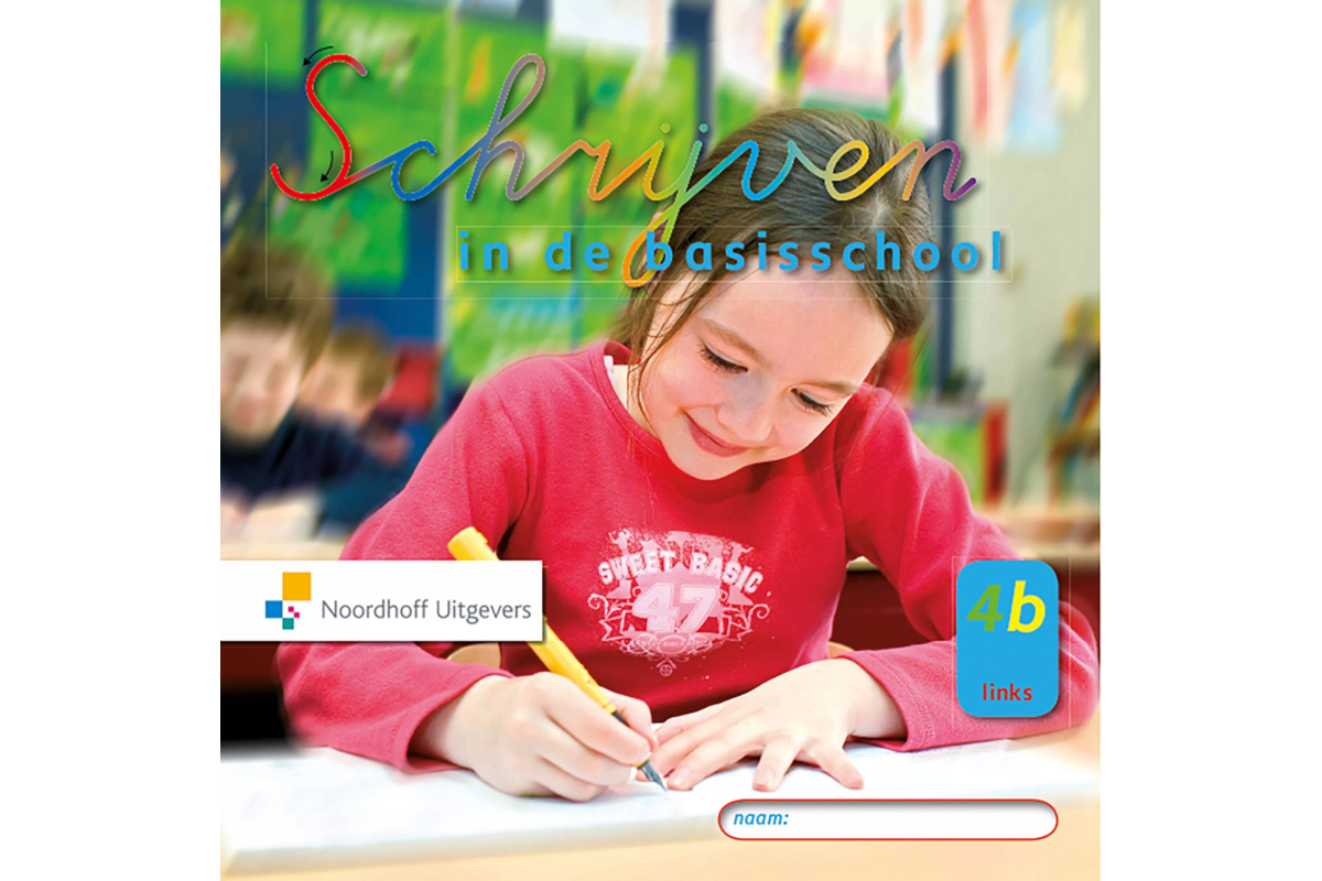 Schrijven basisschool 3 groep 4 schrift 4B-LH (5 stuks)
