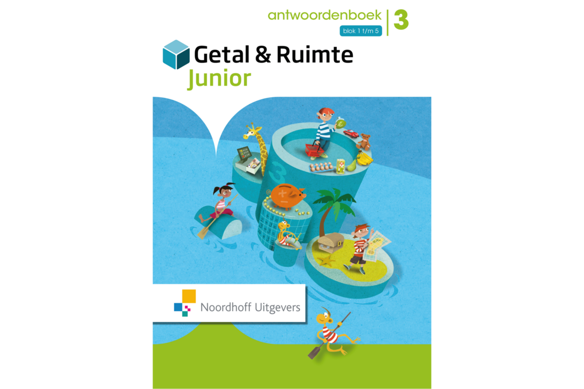 Getal & Ruimte junior gr. 3 antwoordenboek deel 1