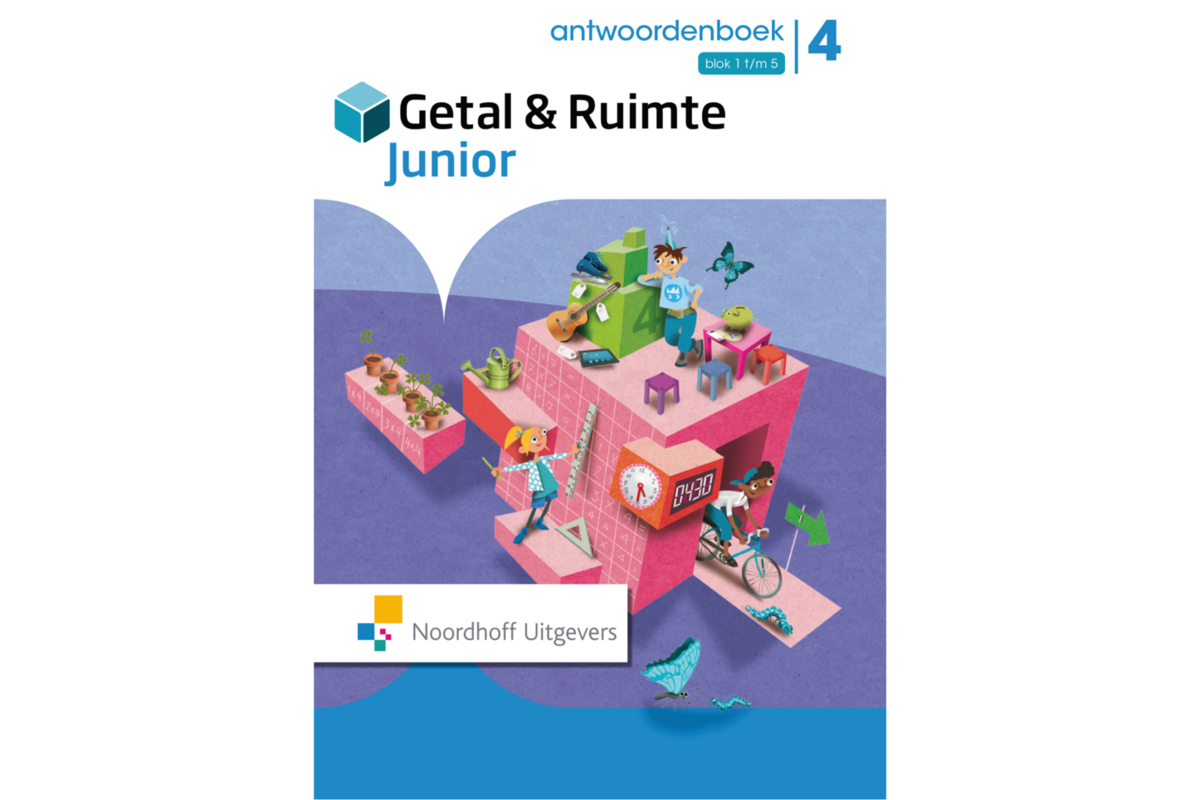 Getal & Ruimte junior gr. 4 antwoordenboek deel 1
