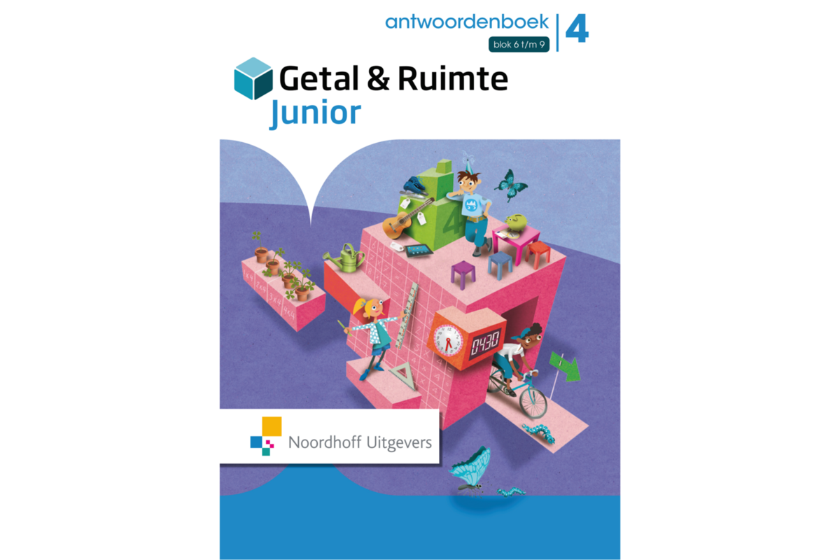 Getal & Ruimte junior gr. 4 antwoordenboek deel 2