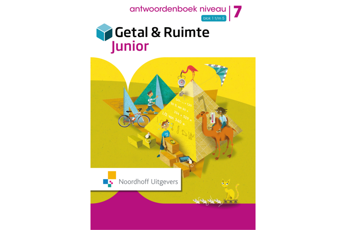 Getal & Ruimte junior gr. 7 antwoorden passend niveau deel 1