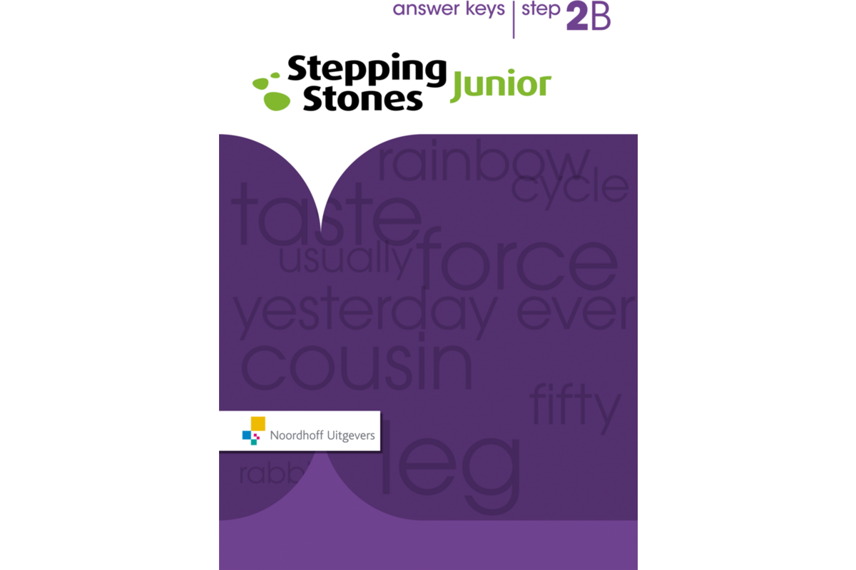 Stepping Stones Junior (oude versie) gr. 6 Antwoordenboek Step 2B
