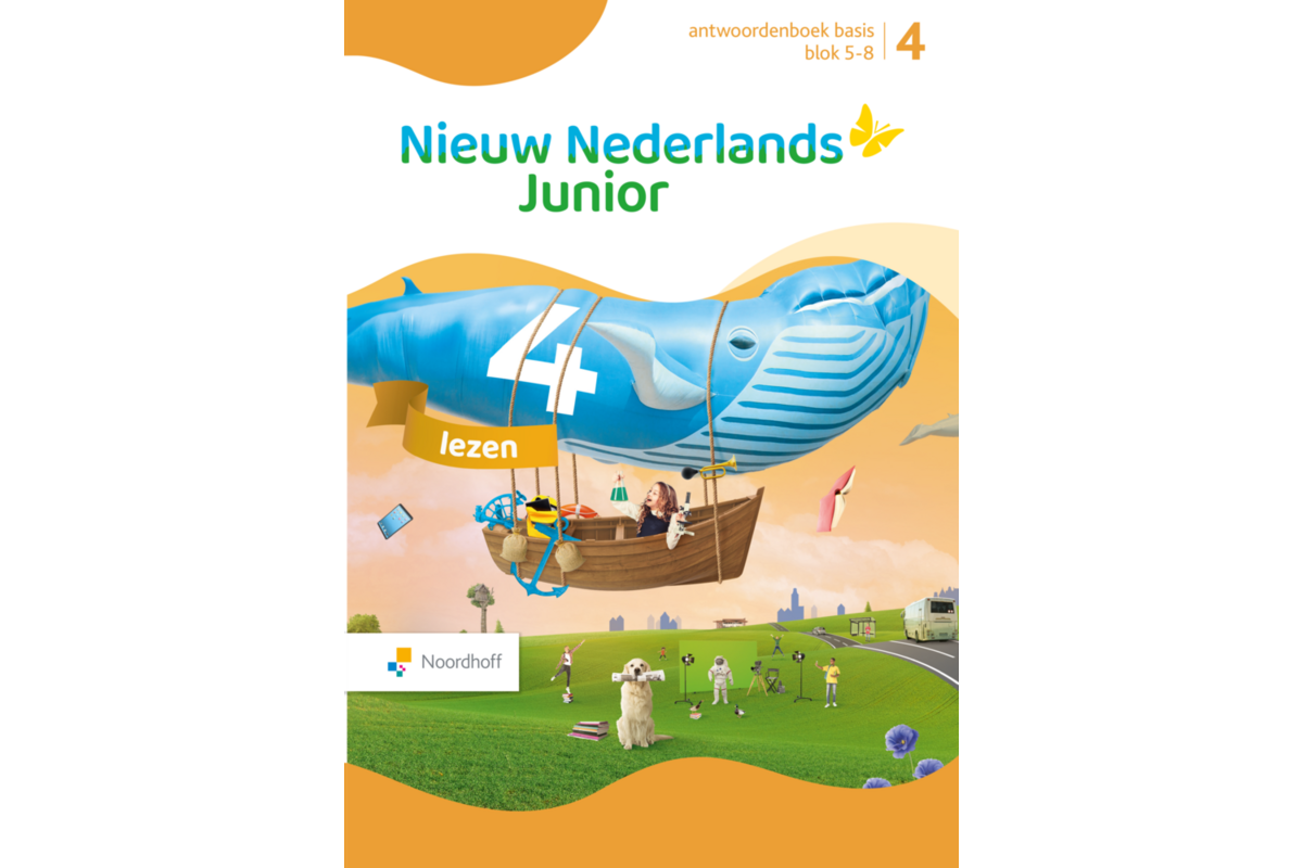 Nieuw Nederlands Junior Lezen Antwoorden groep 4 Basis blok 5-8