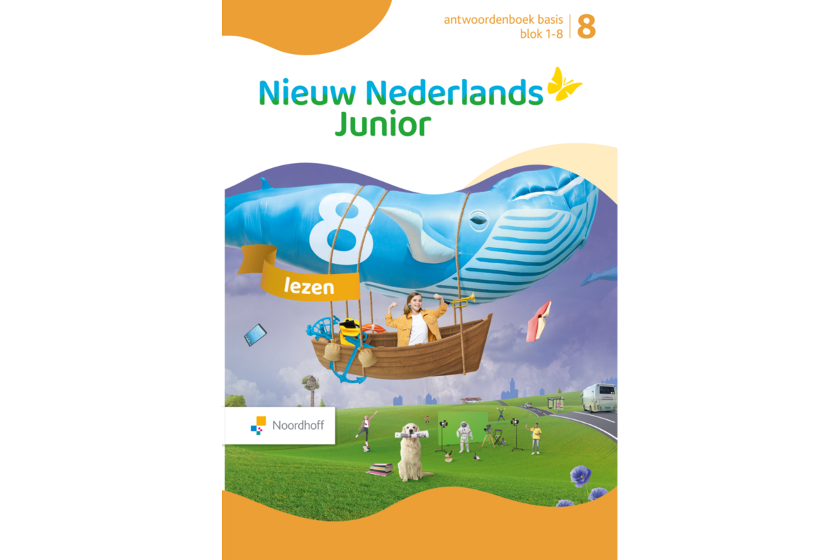 Nieuw Nederlands Junior Lezen Antwoorden groep 8 Basis
