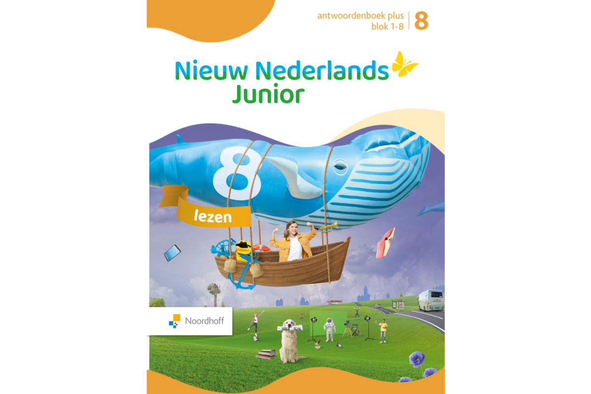 Nieuw Nederlands Junior Lezen Antwoorden groep 8 Plus