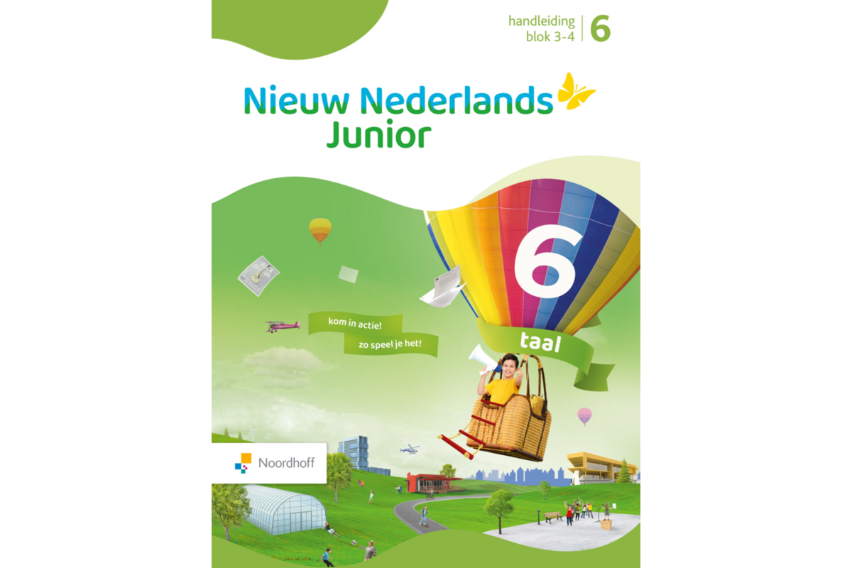 Nieuw Nederlands Junior Taal handleiding groep 6 blok 3-4