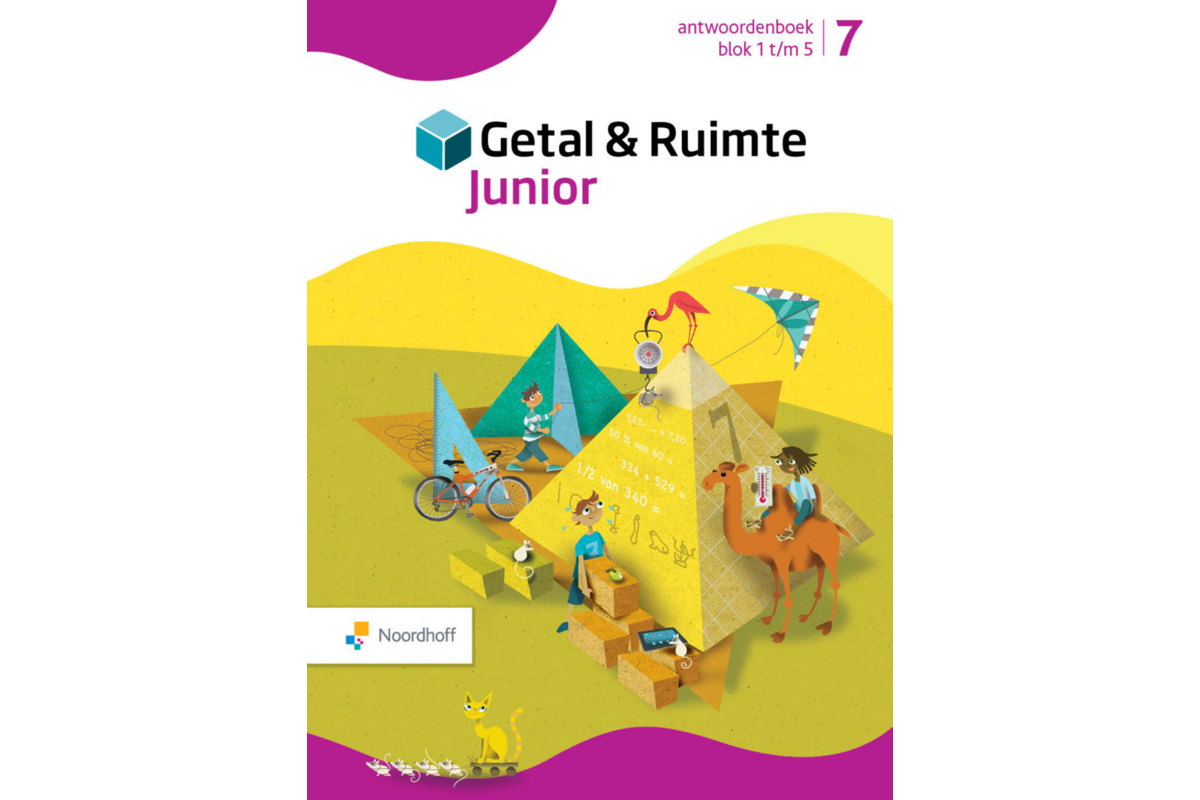 Getal & Ruimte Junior antwoordenboek leerwerkboek gr 7 deel 1