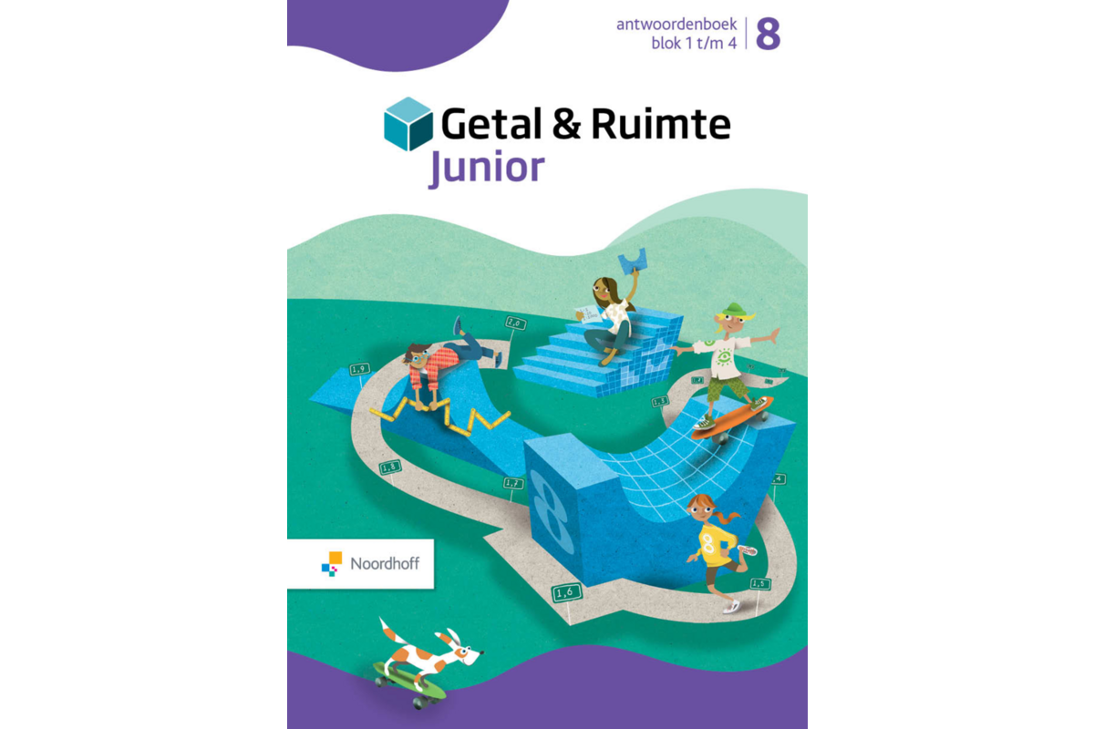 Getal & Ruimte Junior antwoordenboek leerwerkboek gr 8 deel 1