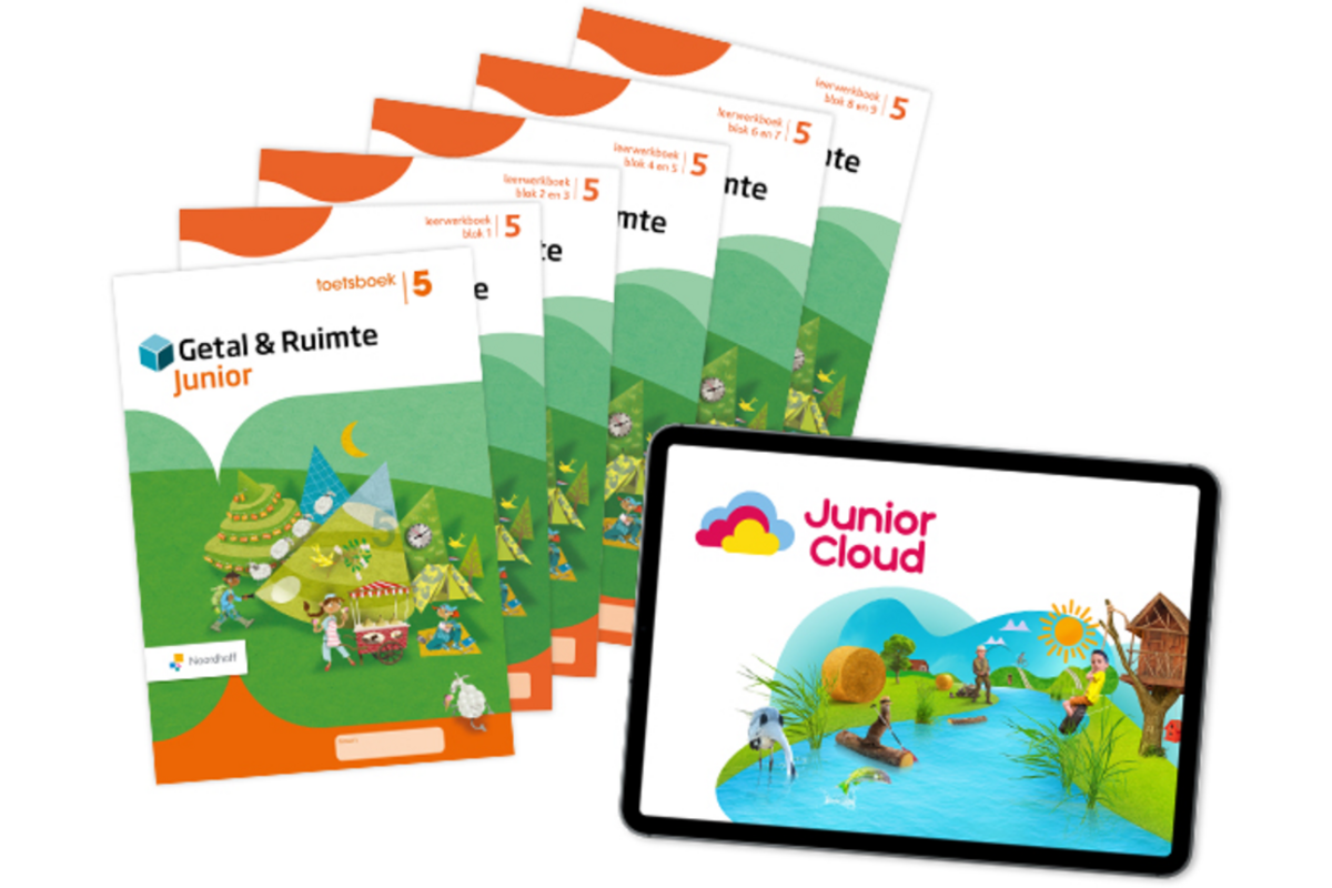 Getal & Ruimte Junior Leerpakket LEERWERKBOEKEN groep 5