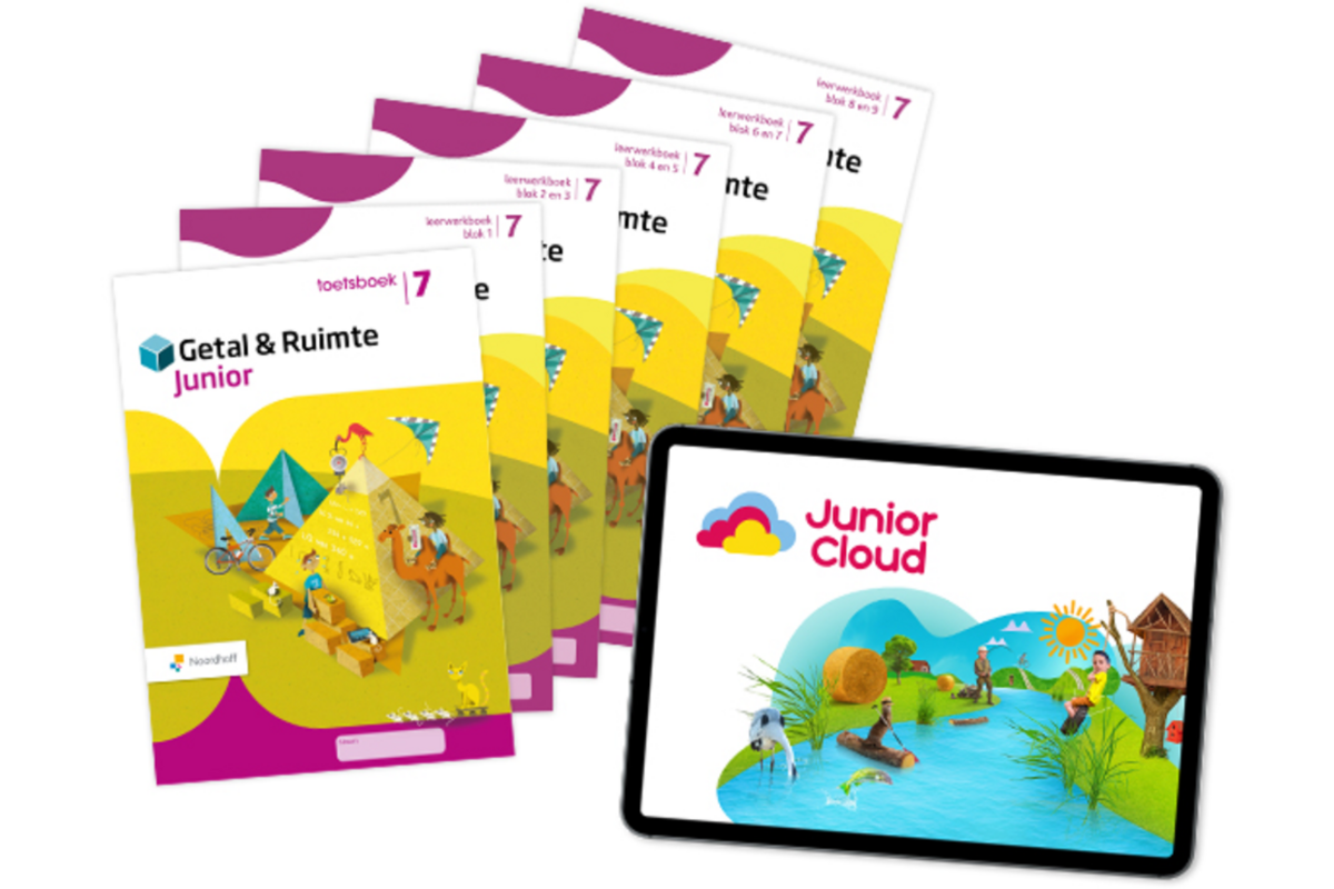 Getal & Ruimte Junior Leerpakket LEERWERKBOEKEN NIVEAU groep 7