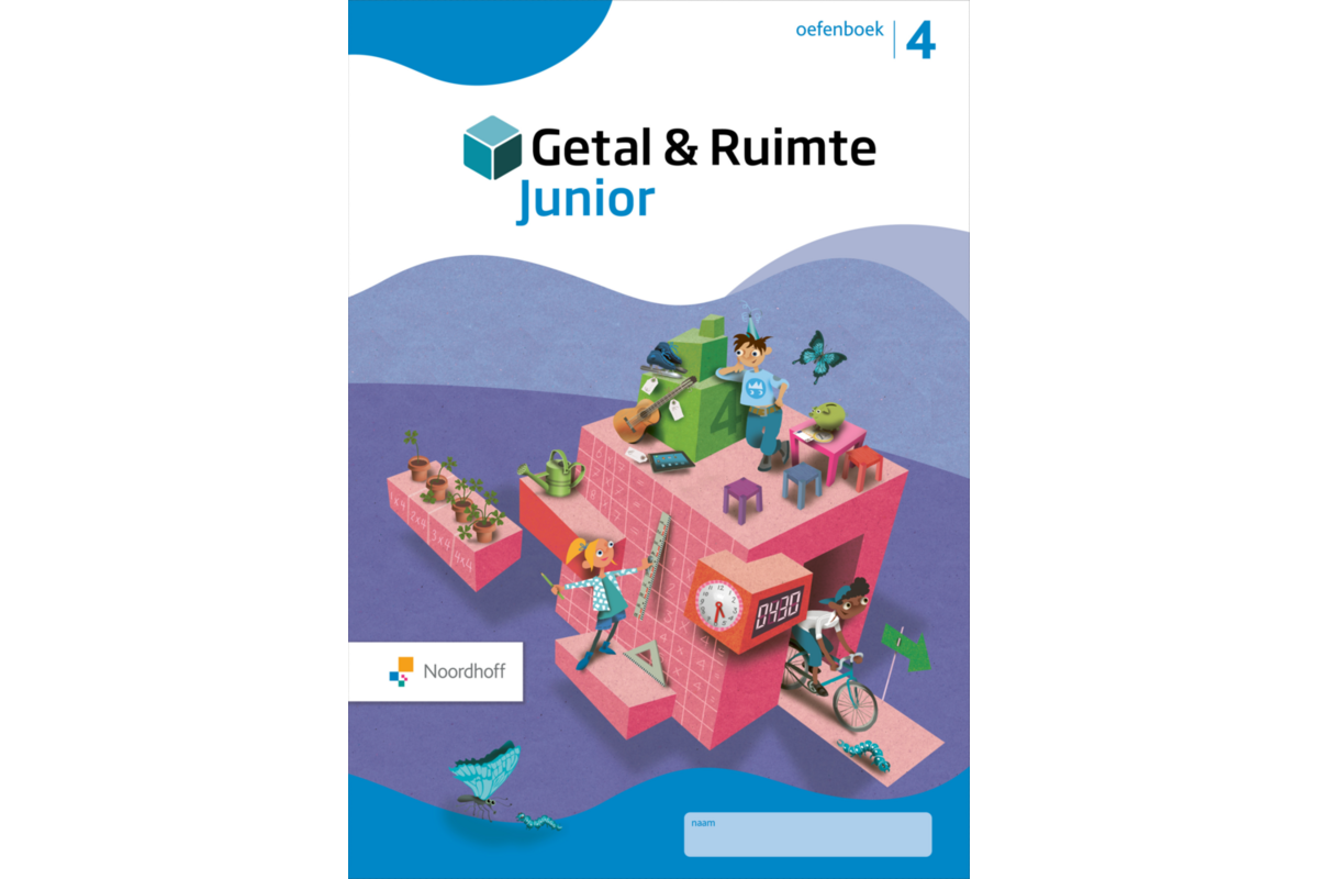 Getal & Ruimte junior  groep 4 oefenboek