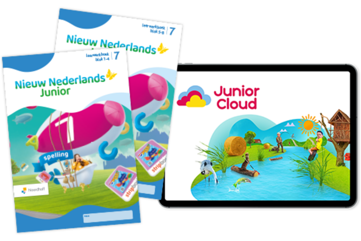 Nieuw Nederlands Junior Spelling Leerpakket PAPIER groep 7