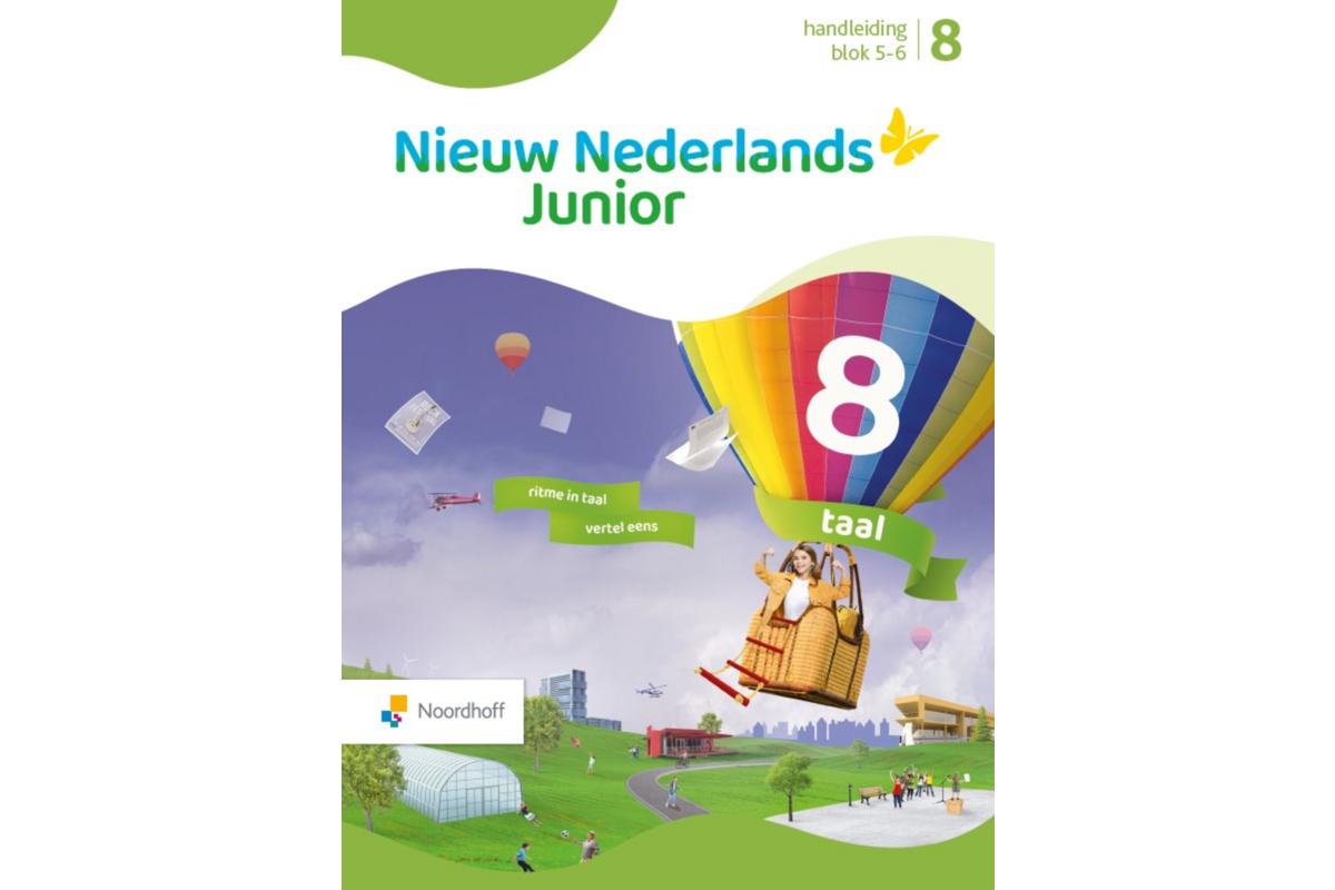 Nieuw Nederlands Junior Taal handleiding groep 8 blok 5-6