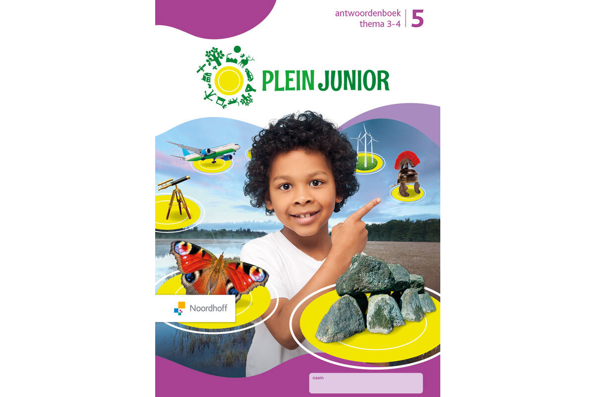 Plein Junior groep 5 antwoordenboek thema 3-4