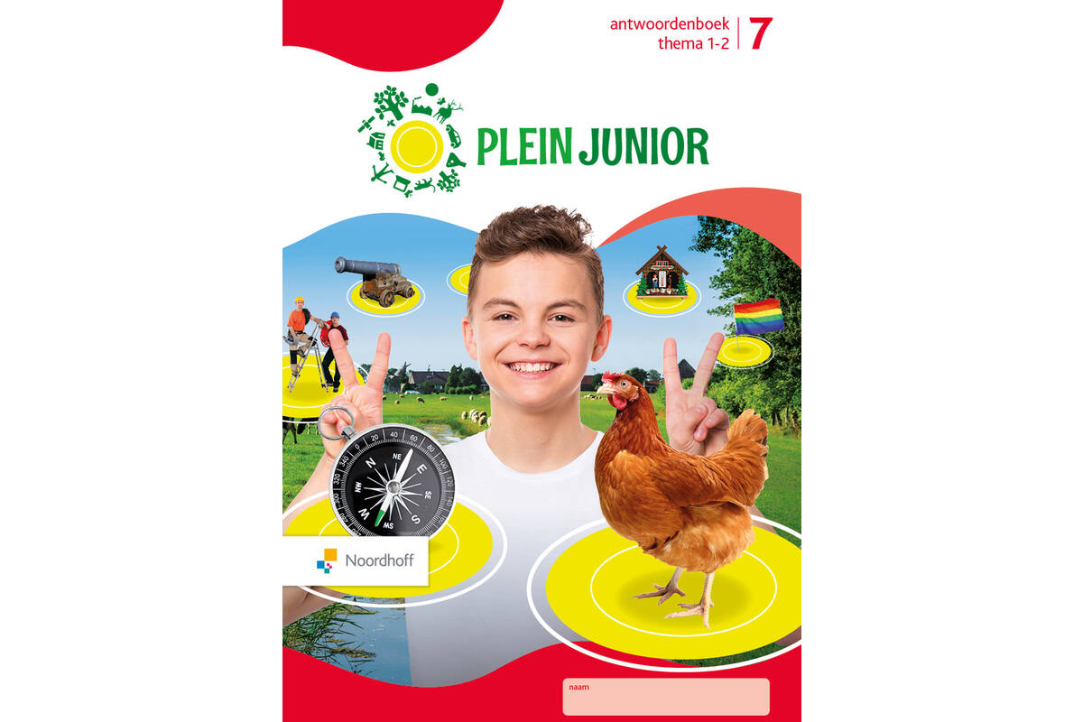 Plein Junior groep 7 antwoordenboek thema 1-2