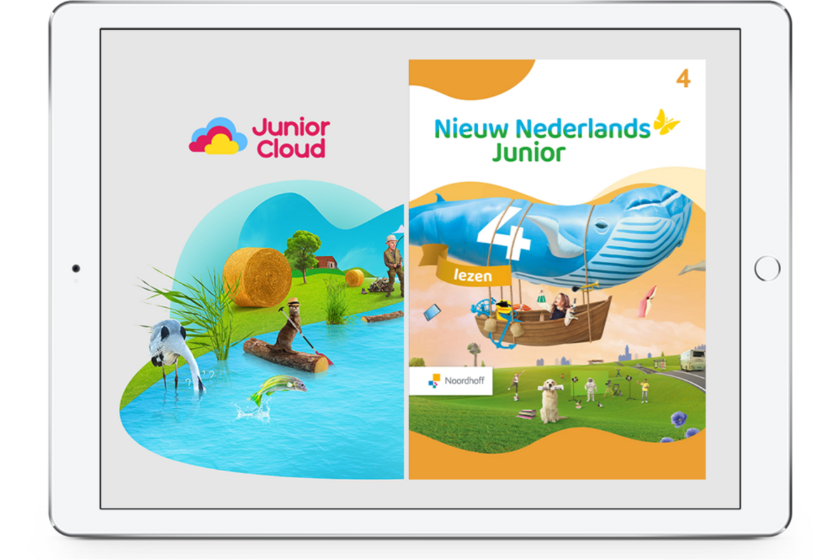 Nieuw Nederlands Junior Lezen Leerpakket VOLLEDIG DIGITAAL groep 4