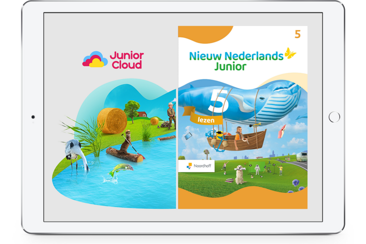 Nieuw Nederlands Junior Lezen Leerpakket VOLLEDIG DIGITAAL groep 5