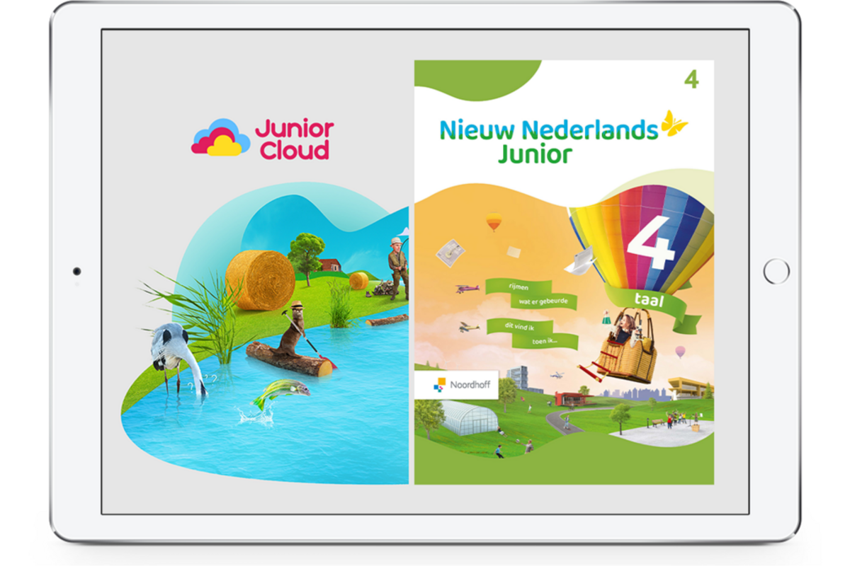 Nieuw Nederlands Junior Taal Leerpakket VOLLEDIG DIGITAAL groep 4