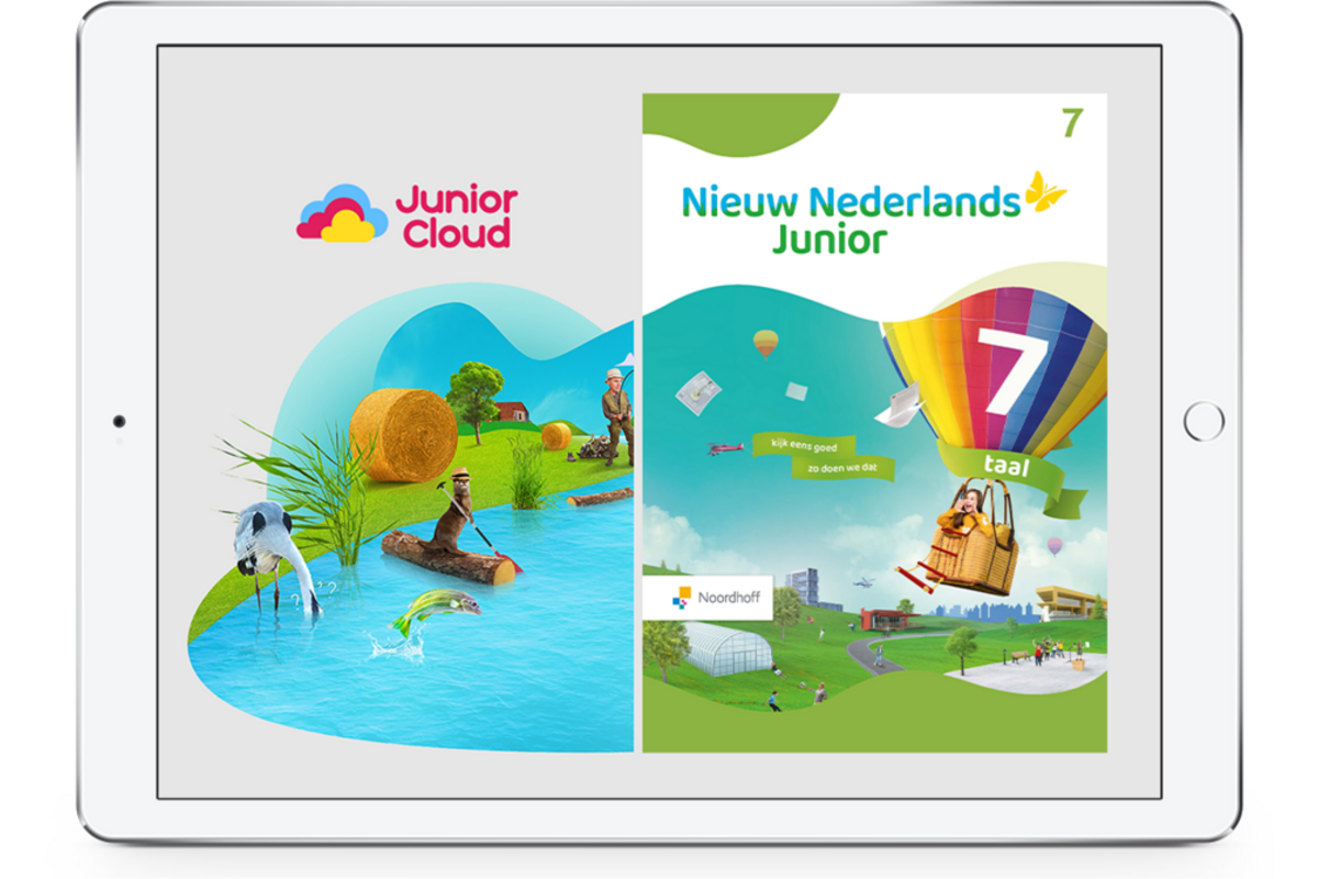 Nieuw Nederlands Junior Taal Leerpakket VOLLEDIG DIGITAAL groep 7