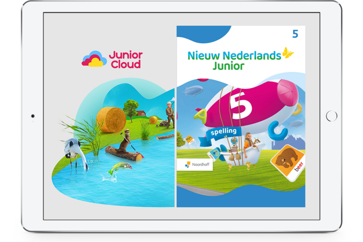 Nieuw Nederlands Junior Spelling Leerpakket VOLLEDIG DIGITAAL groep 5