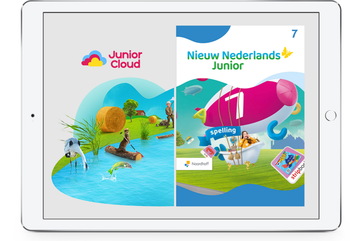 Nieuw Nederlands Junior Spelling Leerpakket VOLLEDIG DIGITAAL groep 7