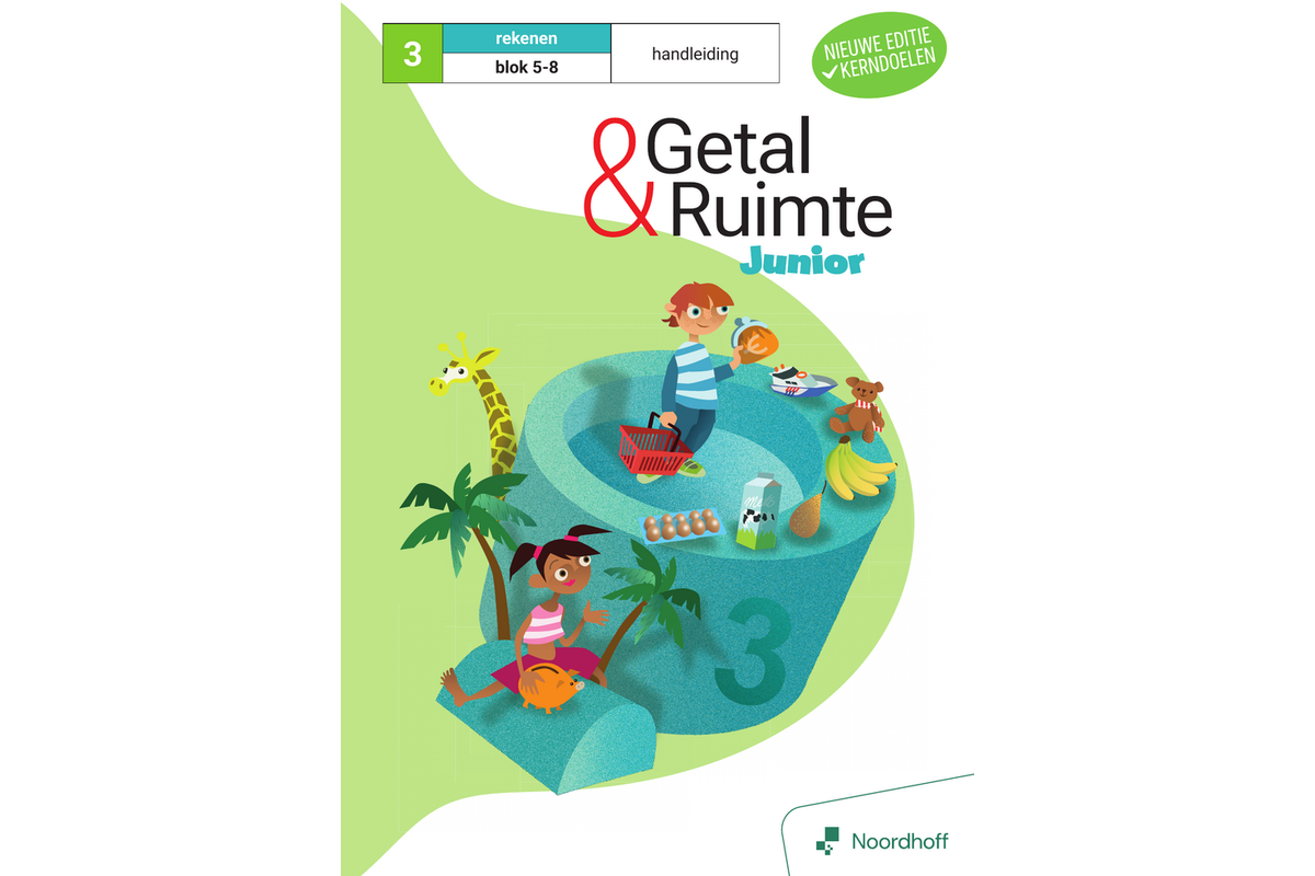 Getal & Ruimte Junior (vernieuwd) groep 3 handleiding blok 5-8