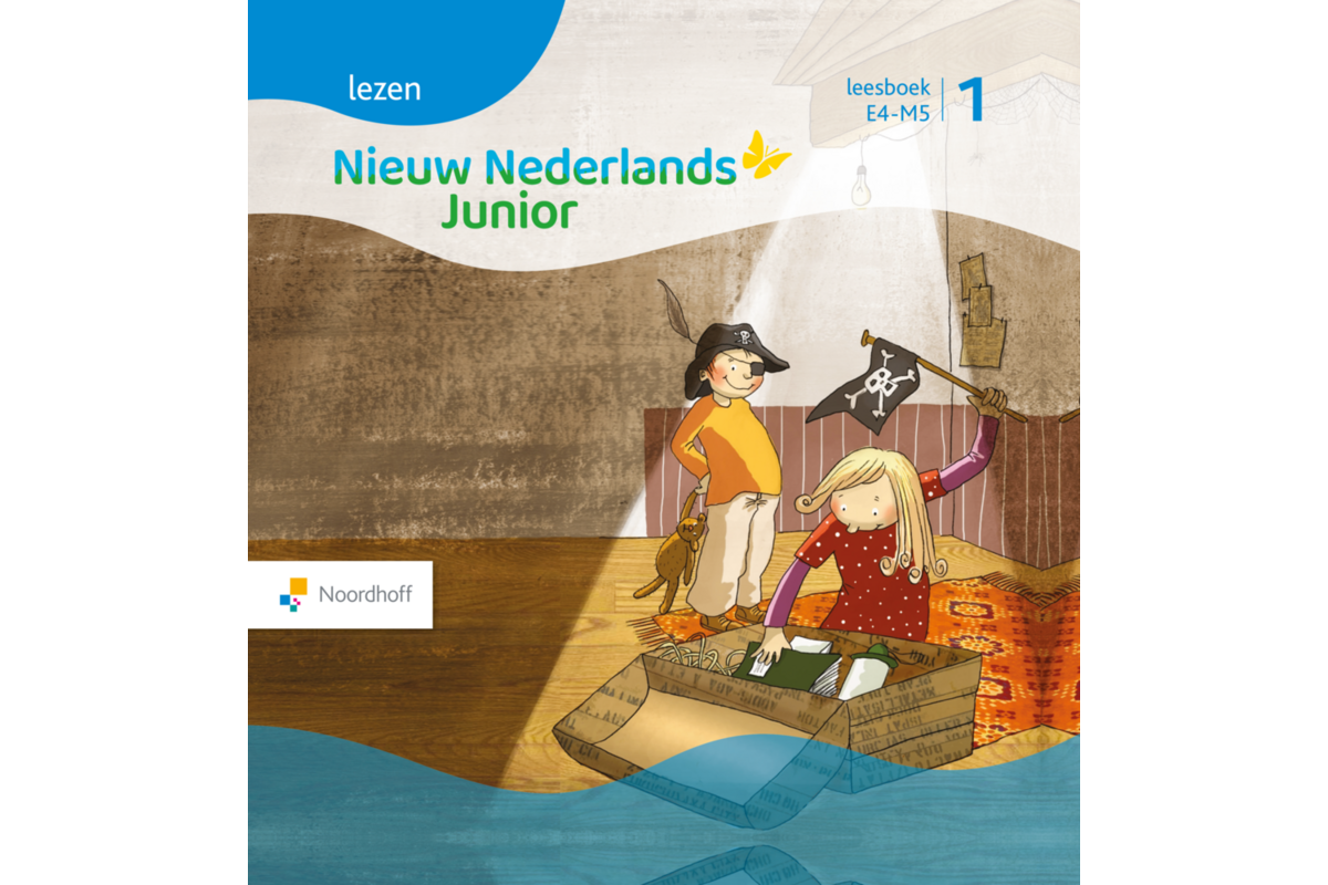 Nieuw Nederlands Junior Lezen Leesboek E4-M5 boek 1