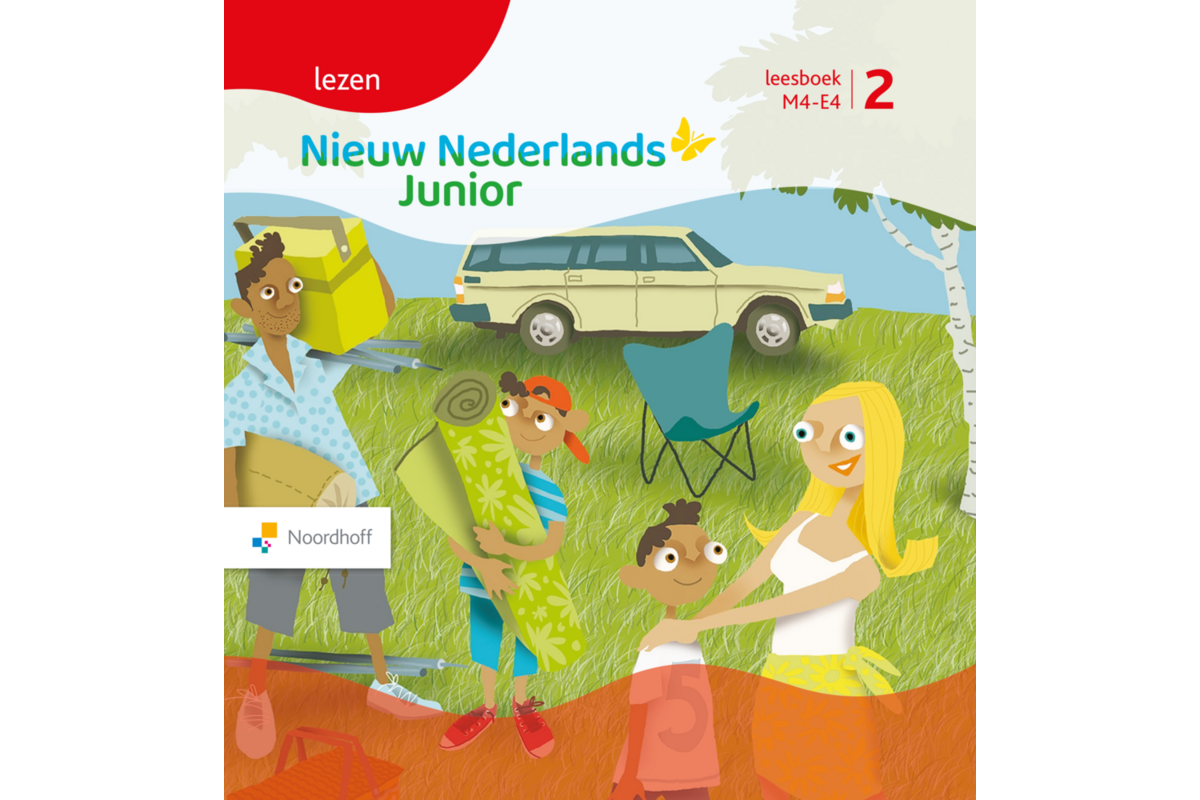 Nieuw Nederlands Junior Lezen Leesboek M4-E4 boek 2