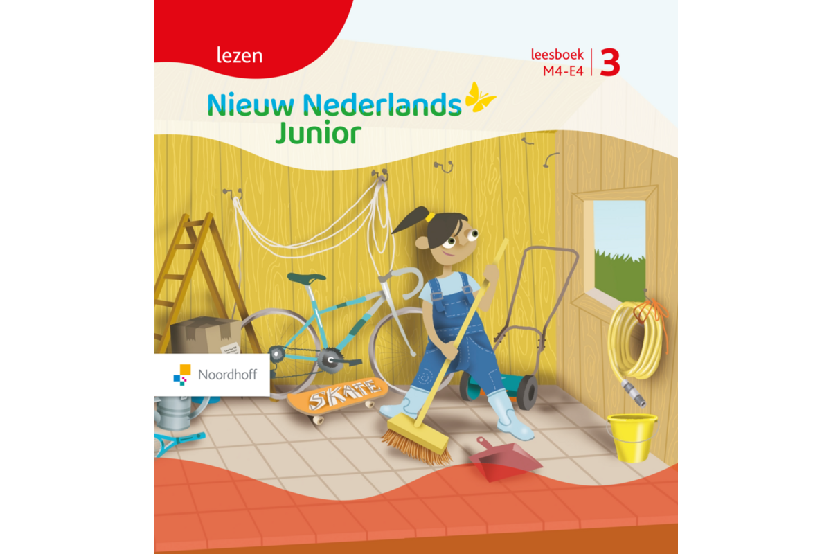 Nieuw Nederlands Junior Lezen Leesboek M4-E4 boek 3